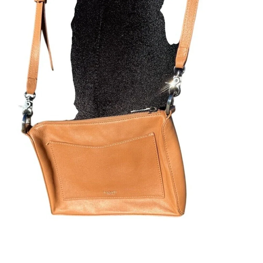 Botkier Valentina Small Crossbody Bag Cognac Tan Leather